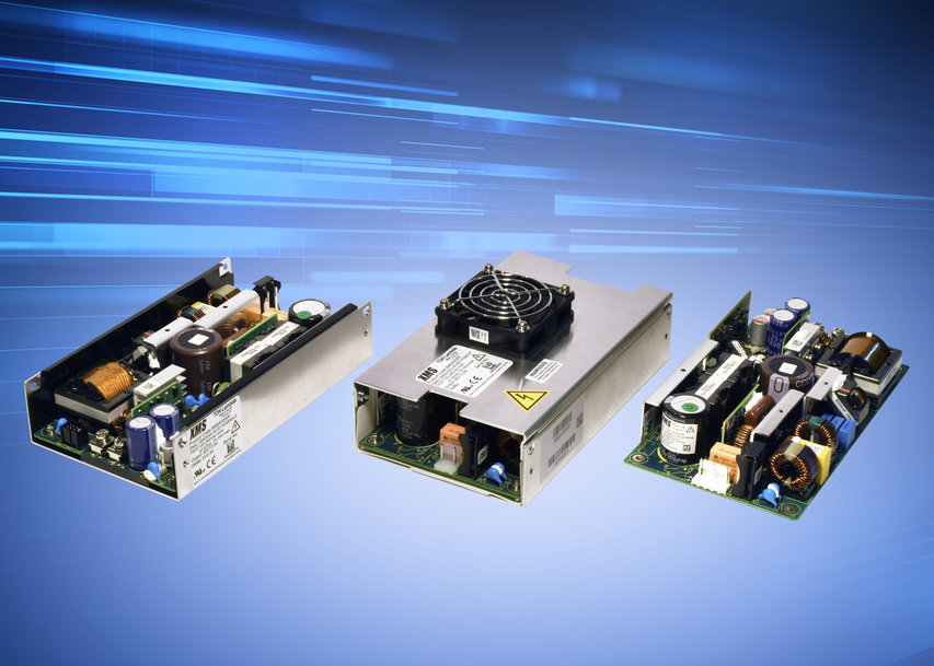 500W low airflow medical configurable power supply series enhanced with additional features